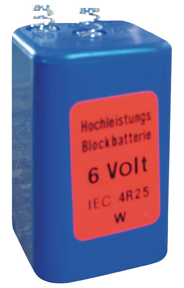 6 V Blockbatterie 4HR25